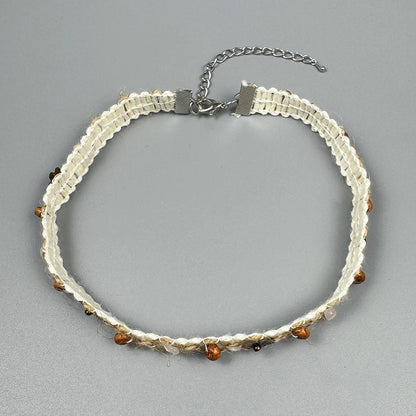 Accessories Vintage Beaded Choker Necklace