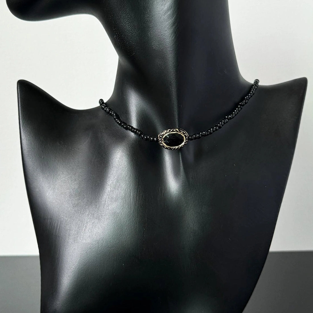 Accessories Vintage Beaded Choker Necklace