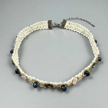 Accessories Vintage Beaded Choker Necklace