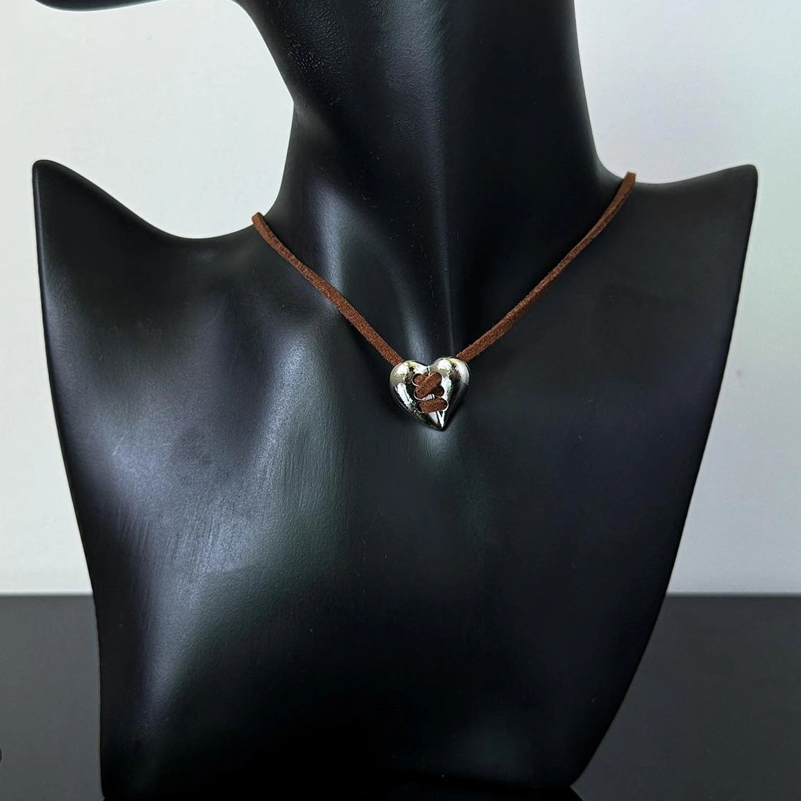 Accessories Vintage Brown Maillard Love Choker Necklace