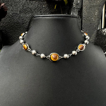 Accessories Vintage Cat S Eye Choker Necklace