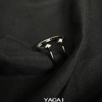Accessories Vintage Gothic Beast Fang Adjustable Couple Ring