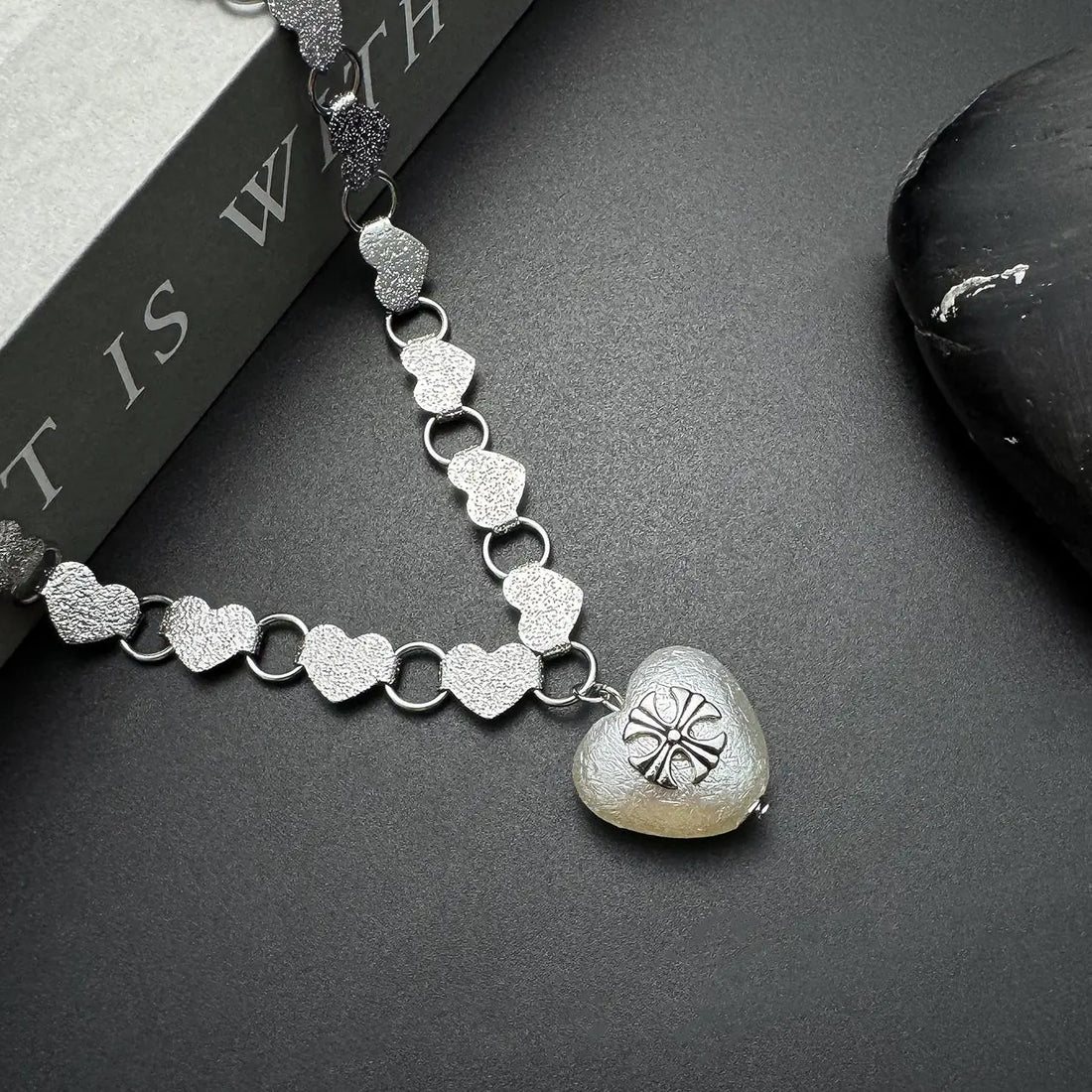 Accessories Vintage Metal Locket Necklace