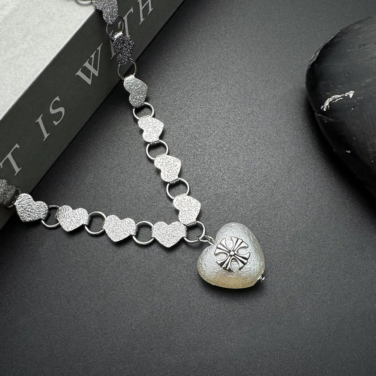 Accessories Vintage Metal Locket Necklace