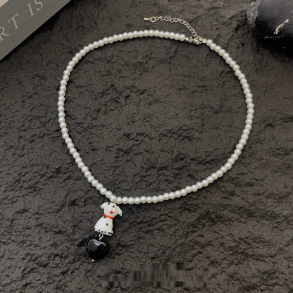 Accessories_Vintage_Puppy_Pearl_Pendant_Necklace_MISSTT