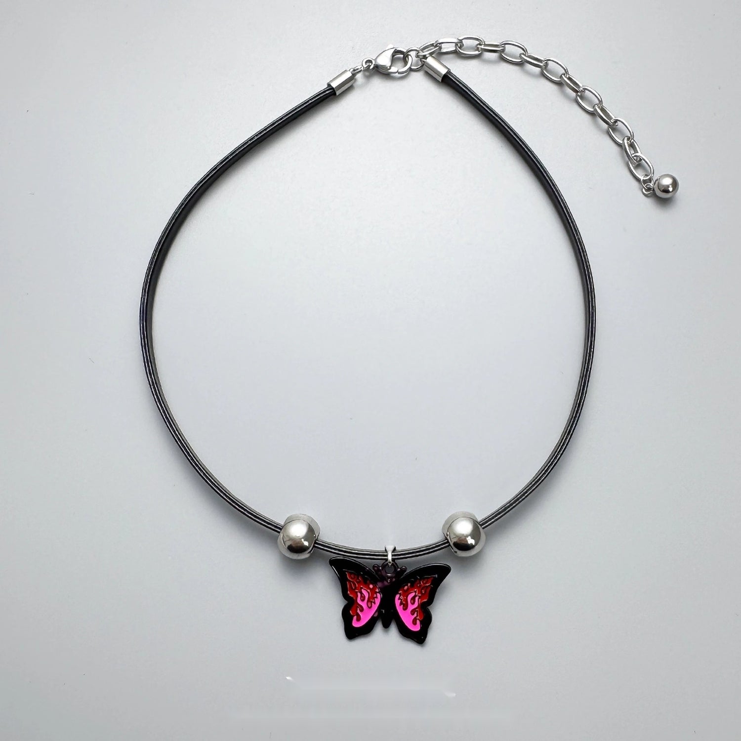Accessories_Vintage_Red_Butterfly_Choker_Necklace_MISSTT