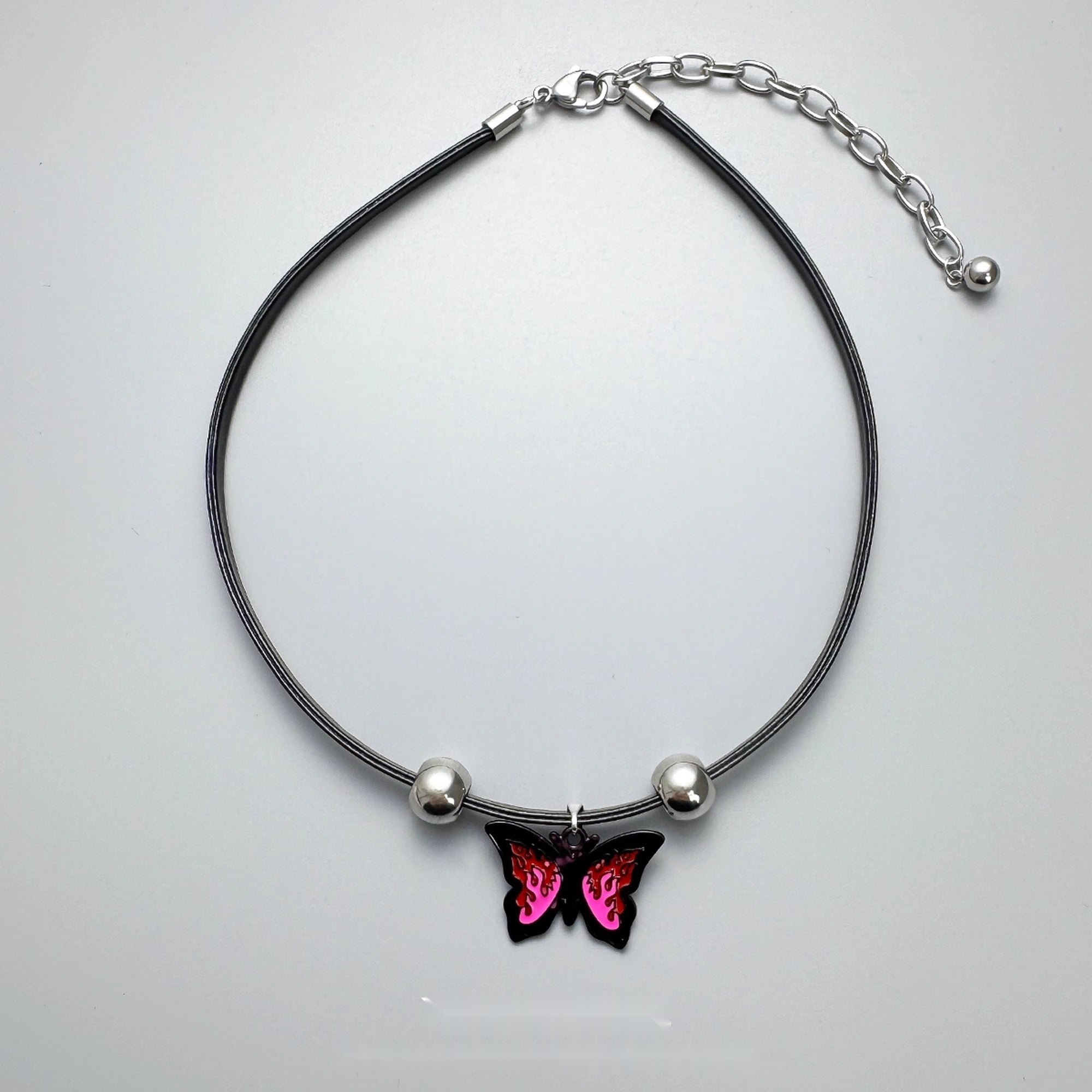 Accessories_Vintage_Red_Butterfly_Choker_Necklace_MISSTT
