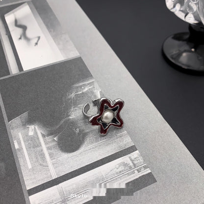 Accessories_Vintage_Red_Floral_Adjustable_Open_Ring_MISSTT