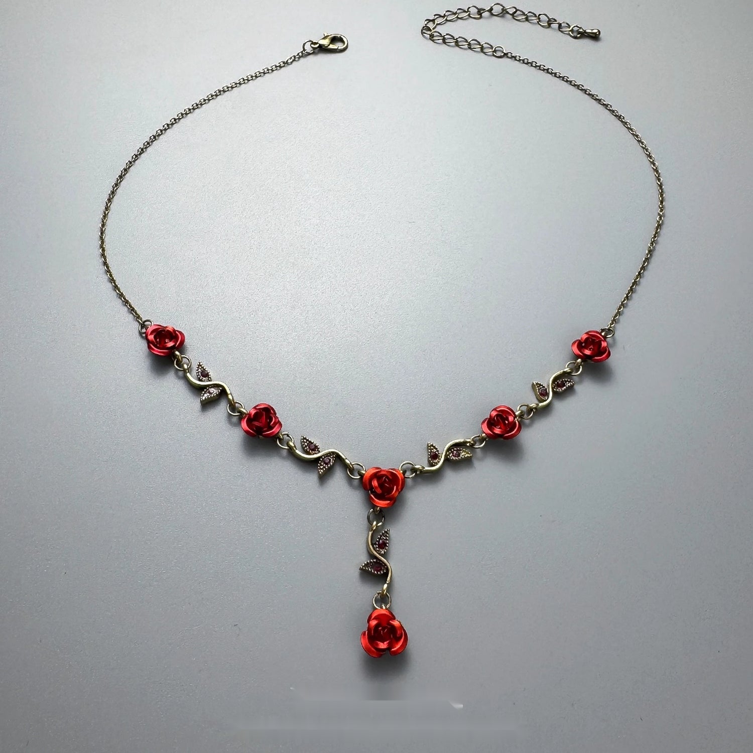 Accessories_Vintage_Rose_Leaf_Collarbone_Necklace_MISSTT