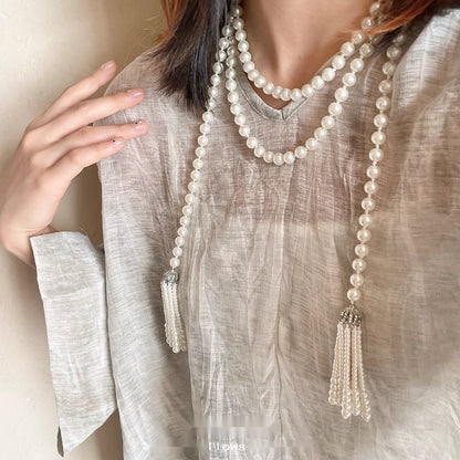 Accessories_Vintage_Tassel_Pearl_Layered_Necklace_MISSTT