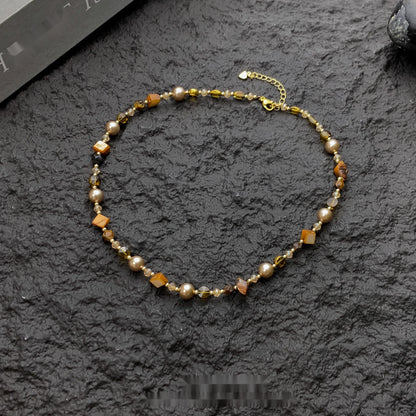Accessories_Vintage_Tiger_Eye_Beaded_Necklace_MISSTT