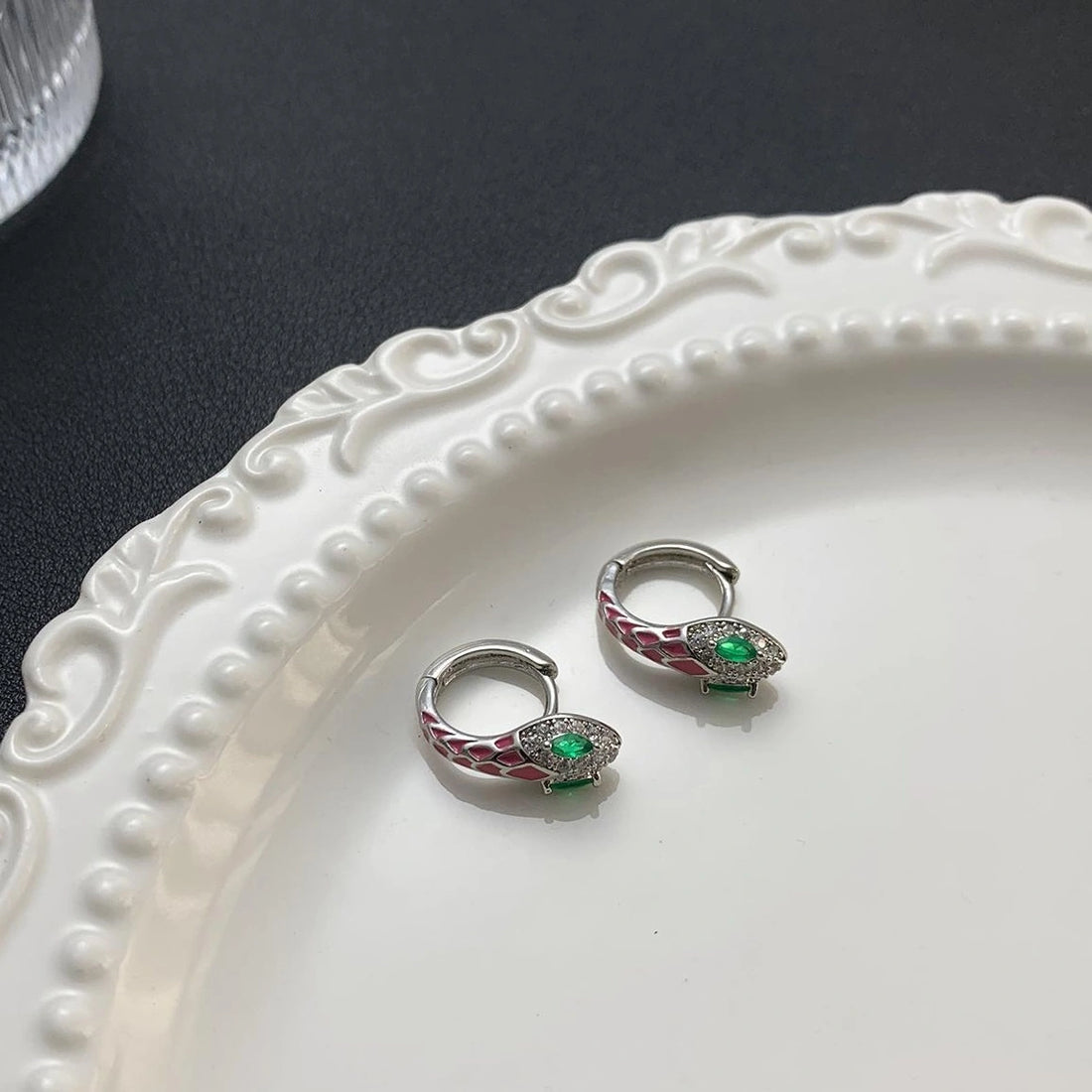 Accessories Vivid Serpent Stud Earrings
