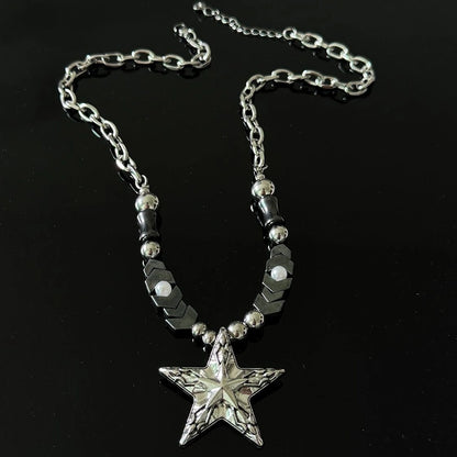 Accessories Y2K Punk Gothic Titanium Steel Choker Necklace