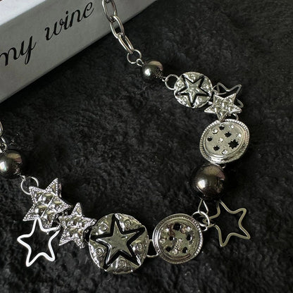 Accessories Y2k Punk Star Alloy Choker Necklace