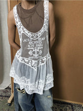 Achihara Autumn Camisole Can Be Worn Both Inside And Outside With A White Breton Chunye Lace Dress 24