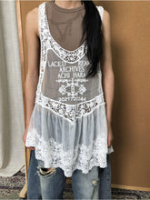 Achihara Autumn Camisole Can Be Worn Both Inside And Outside With A White Breton Chunye Lace Dress 26