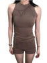 Achihara Brittany   Chain Romance WomenS Top Can Be Worn Both Inside And Outside  Summer Autumn Camisole Vest 14