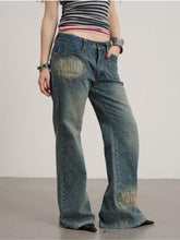 Achihara Emotional Denim Pants Floor Length Casual Distressed Autumn And Winter Slim Fit Micro Flared Jeans 20