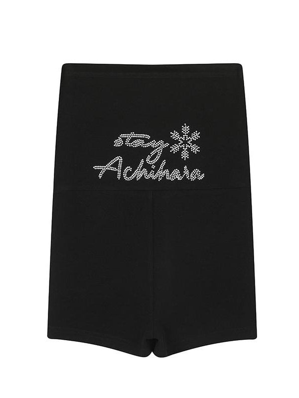 Achihara German Velvet Bottom Pants Autumn And Winter 2024 New Short Pants  Rest Anti Exposure Pants 11