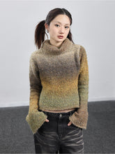 Achihara Knitted Base Sweater For Internal And External Wearing  Autumn Winter 2024 New Popular Style  Curled Edge High Neck Thick 18