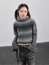 Achihara Knitted Base Sweater For Internal And External Wearing  Autumn Winter 2024 New Popular Style  Curled Edge High Neck Thick 25