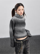 Achihara Knitted Base Sweater For Internal And External Wearing  Autumn Winter 2024 New Popular Style  Curled Edge High Neck Thick 26