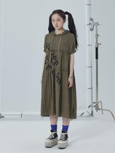 Achihara Ogawa IslandS Two Faced Dress  Autumn And Winter Retro Plaid Fringed Patchwork Skirt 5