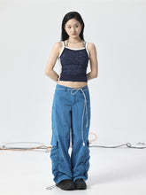 Achihara Parachute Pants And Fishtail Skirt Autumn Winter Casual Workwear  Floor Pants  Synthetic Half Skirt WomenS 26