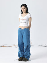 Achihara Parachute Pants And Fishtail Skirt Autumn Winter Casual Workwear  Floor Pants  Synthetic Half Skirt WomenS 38