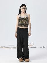 Achihara Parachute Pants And Fishtail Skirt Autumn Winter Casual Workwear  Floor Pants  Synthetic Half Skirt WomenS 53