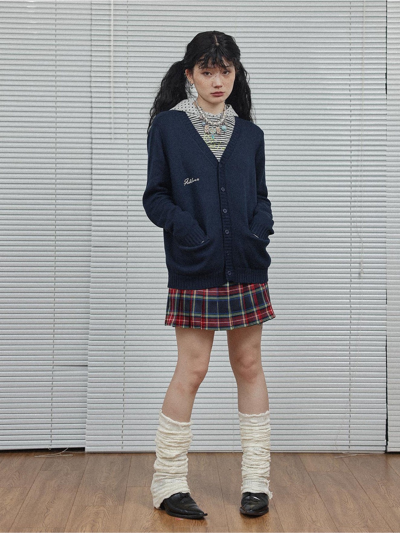 Achihara Skirt A Line Plaid 2024 New Winter Pleated Short Private Order Uniforms Half 21