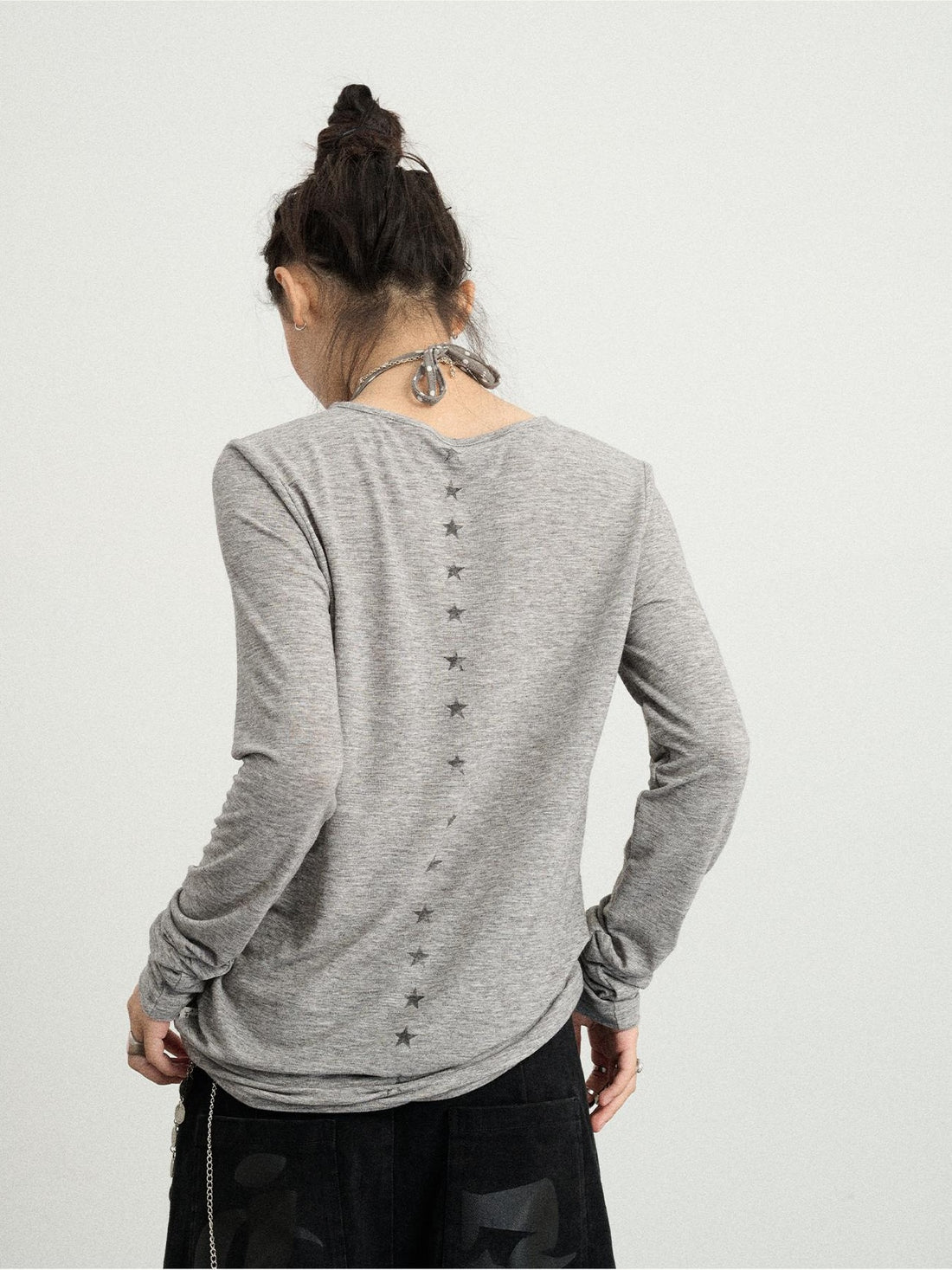 Achihara Top Autumn Winter Base Shirt Can Be Worn Both Inside And Outside For WomenS Clothing. 2024 New Dusk8M Long Sleeved T-shirt 