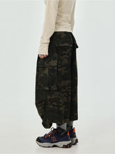 Achihara Weird Aesthetic Pants Camouflage Cropped Pants  Casual Wide Leg Autumn Winter Work Summer Autumn 32