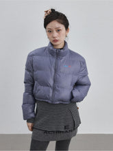 Achihara Winter Bicycle Cotton Coat 2024 New Bright Color Thick Short Bread Coat Jacket 42