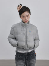 Achihara Winter Bicycle Cotton Coat 2024 New Bright Color Thick Short Bread Coat Jacket 46