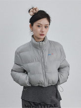 Achihara Winter Bicycle Cotton Coat 2024 New Bright Color Thick Short Bread Coat Jacket 47