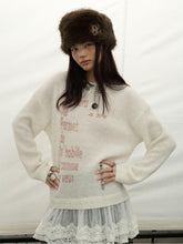 Achihara Winter Dear Good Sweater Winter 2024 New Item Can Be Worn Inside And Outside Knitted Sweater 33