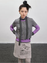 Achihara WomenS Black Gray 2024 New Top Can Be Worn Both Inside And Outside  With A Spider Hot Stamping Short Sleeved Cardigan As The Base 31