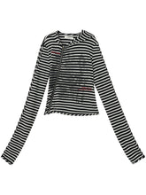 Achihara WomenS Top Hoodie Can Be Worn Both Inside And Outside  Suitable For Autumn Winter 2024 New Striped Bandage Jacket 9