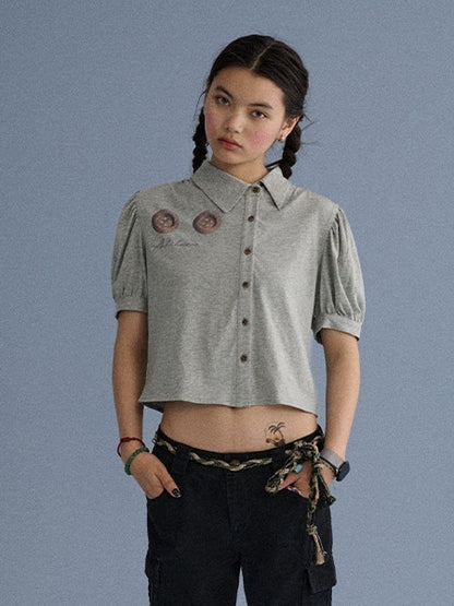 Achihara_100%_Cotton_Slim_Fit_Printed_Polo_Collar_Office_Chic_Ladies_T_Shirt_Crop_Tops_MISSTT