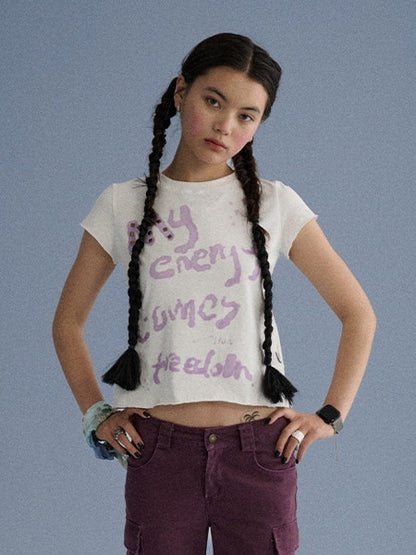 Achihara_100_Percent_Cotton_Slim_Short_Sleeve_Roundneck_Office_Letter_Print_Tee_Crop_Tops_MISSTT