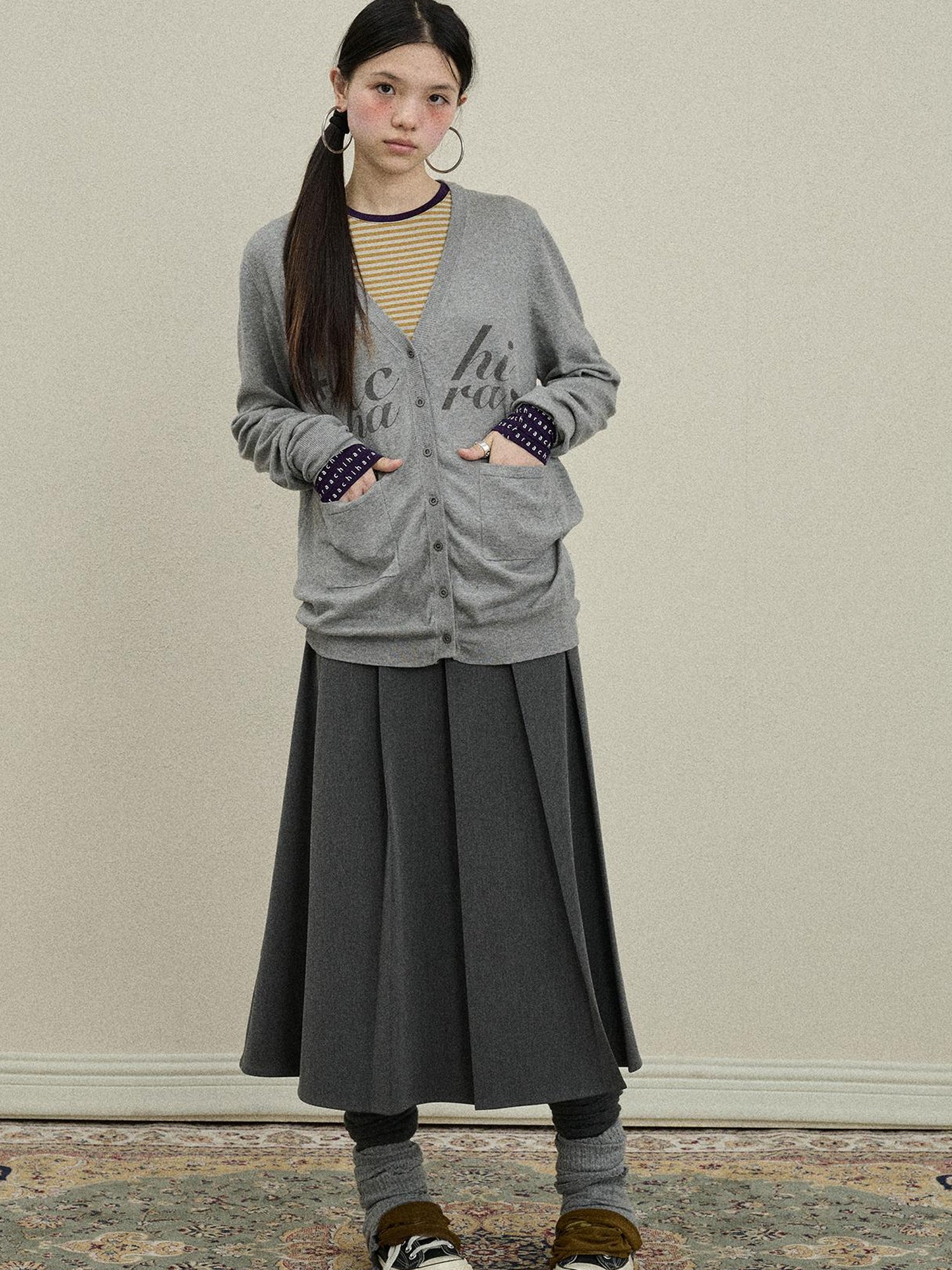 Update Achihara A Line Pleated Skirt Short Long Styles