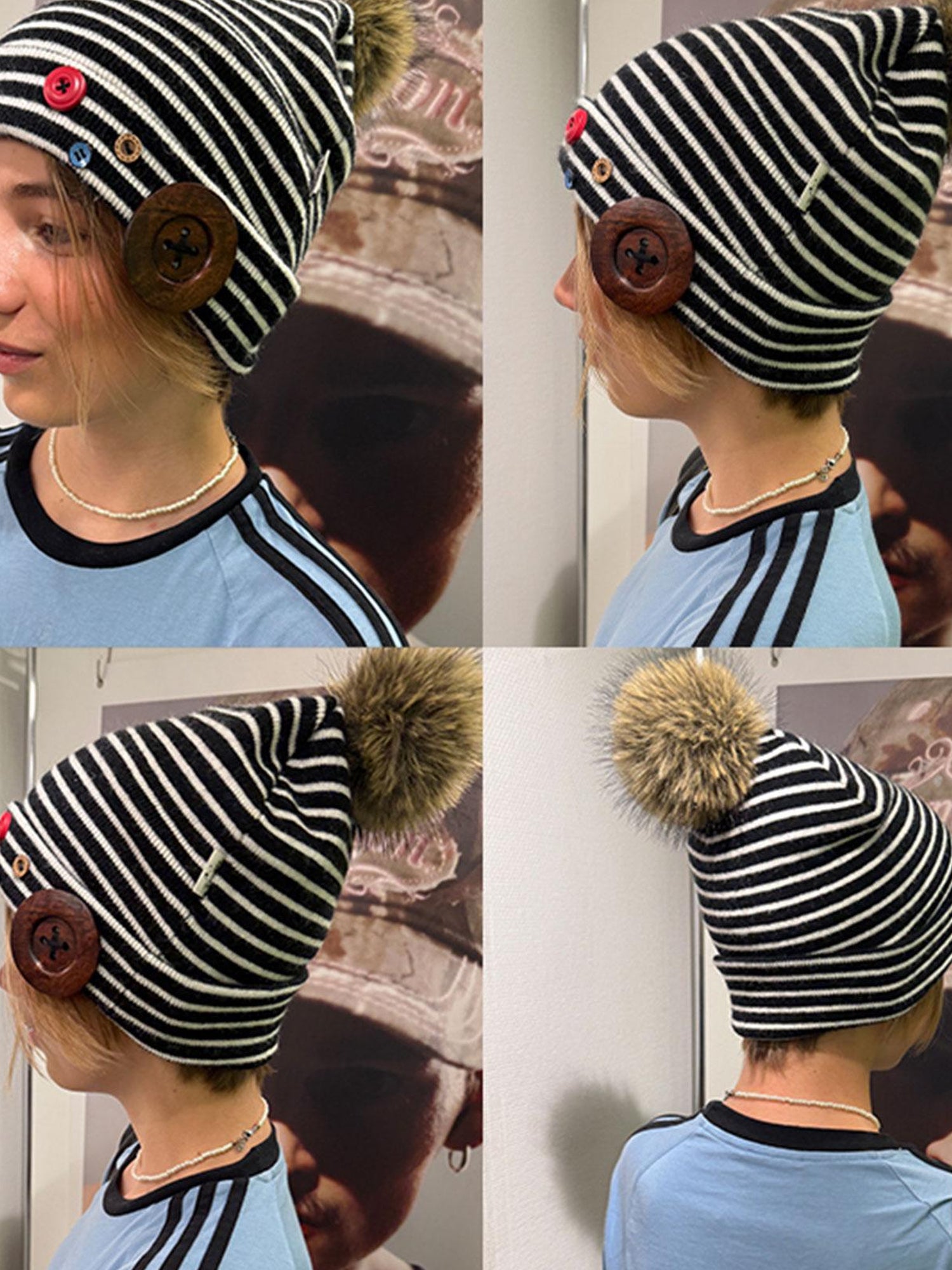 Update Achihara Achihara Autumn 2025 Windproof Buckle Hat