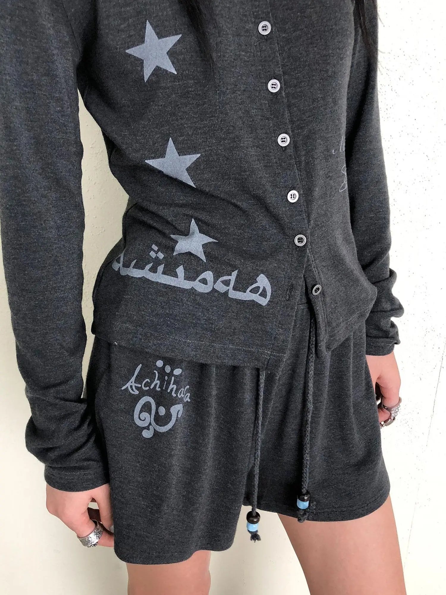 Achihara Breton Rabbit Knit Top