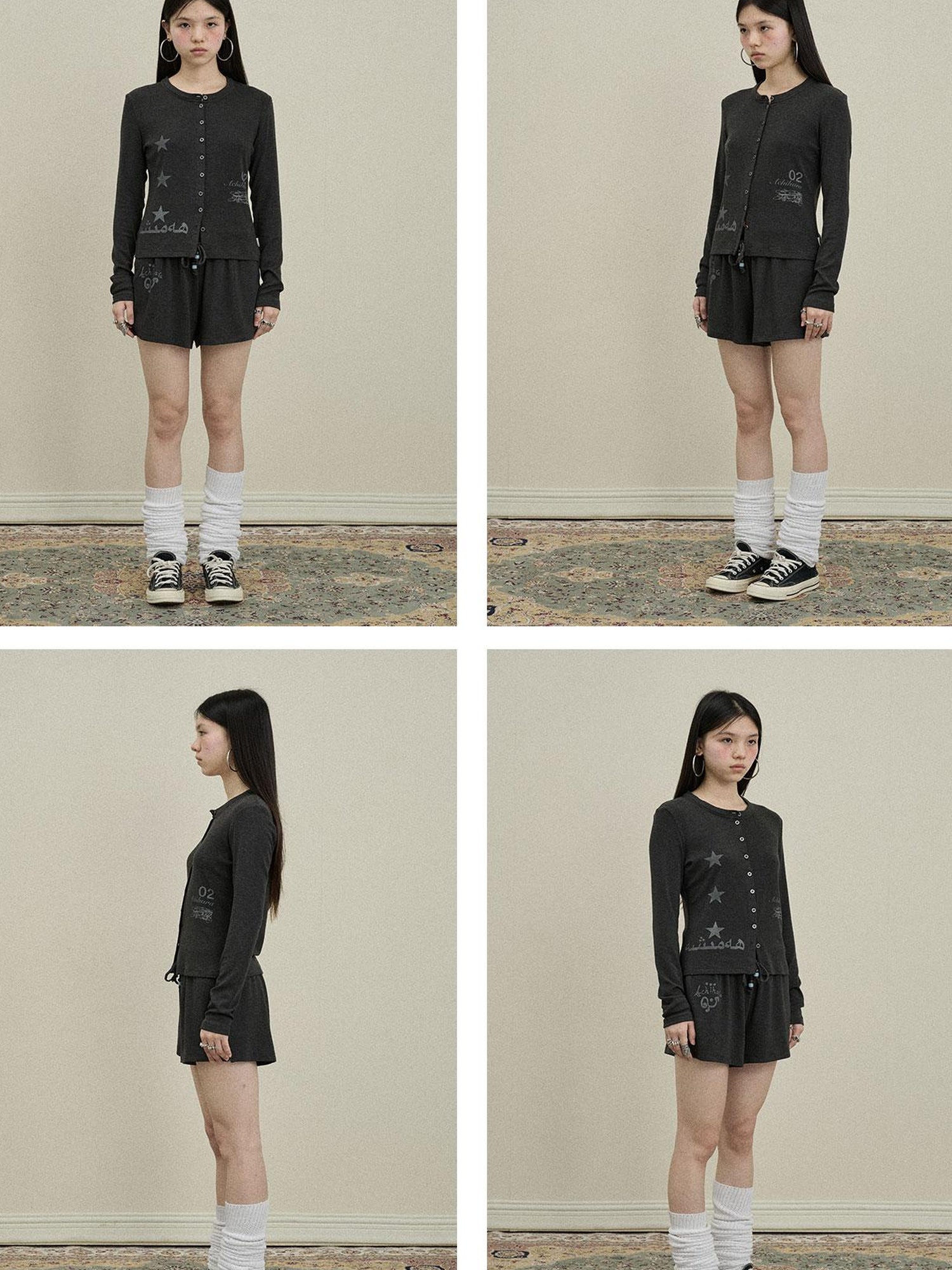 Update Achihara Achihara Breton Rabbit Knit Top