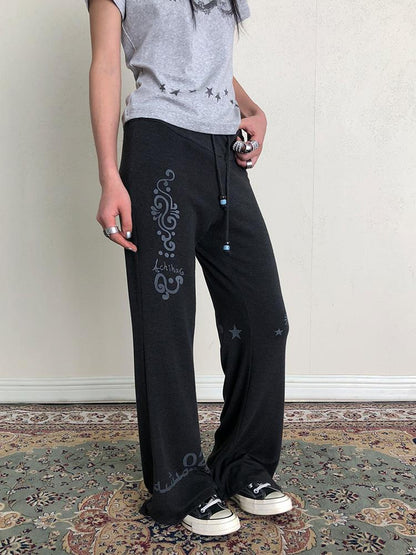 Update Achihara Achihara Rabbit Fit Flared Trousers