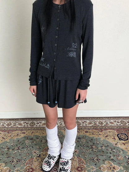 Achihara Rabbit Shorts 2025 Early Autumn Anti Peep Lined Shorts