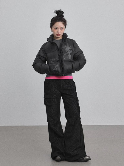 Alchemy Inspired Quilted Nylon Jacket