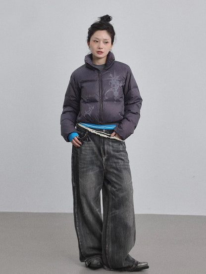 Alchemy Inspired Quilted Nylon Jacket