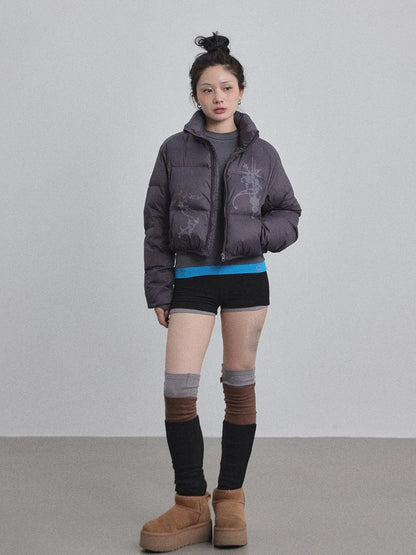 Alchemy Inspired Quilted Nylon Jacket